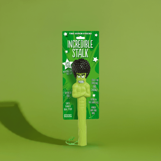 DOOG Kastepind Incredible Stalk 🌿 Sjov Hundelegetøj til Henteleg 🐾