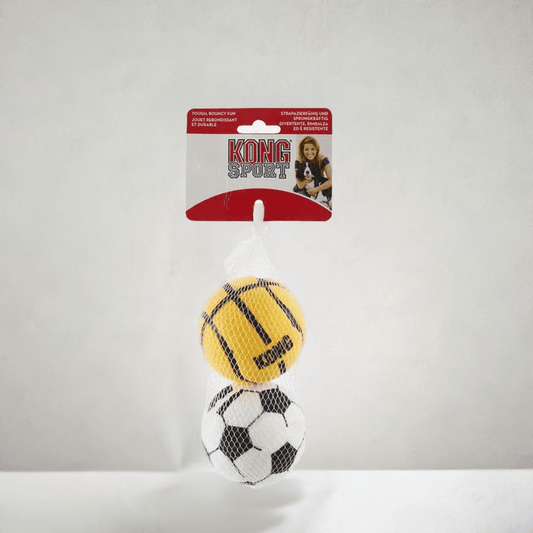 KONG Sports Balls i slidstærk gummi, flere størrelser til aktiv leg
