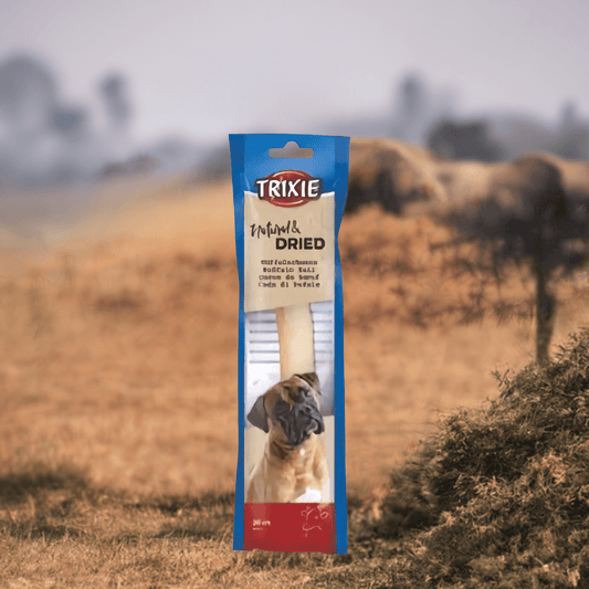 Trixie Bøffelhale – 30 cm naturlig tyggesnack til hunde