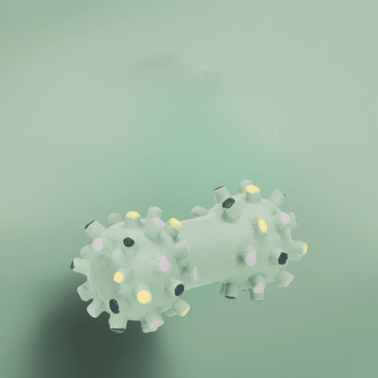 Trixie hvalpelegetøj "Håndvægt" 10 cm – blødt latex legetøj til hvalpe og små hunde