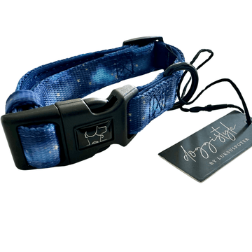 Doggistyle by Luksuspoter halsbånd "Blue Heaven" - Luksuspoter.dk