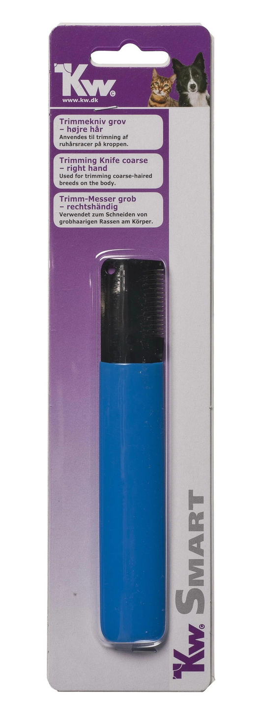 KW trimmekniv, blå eller rød - Luksuspoter.dk