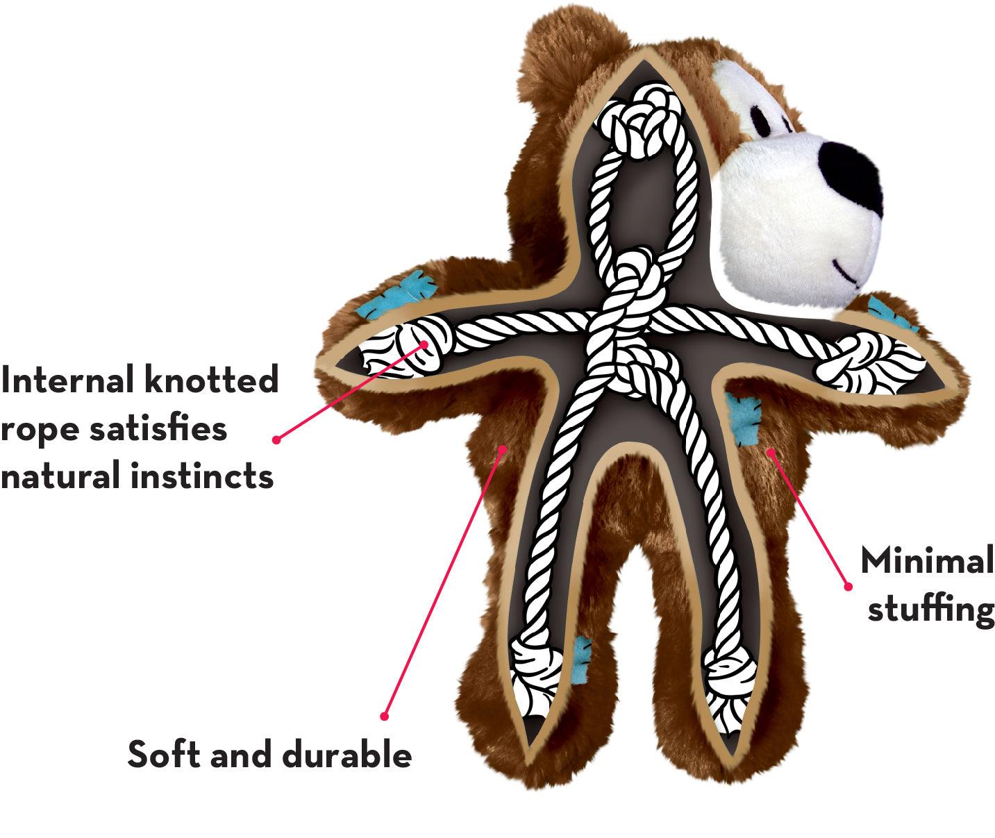 KONG Bamse "Wildknots" - Luksuspoter.dk