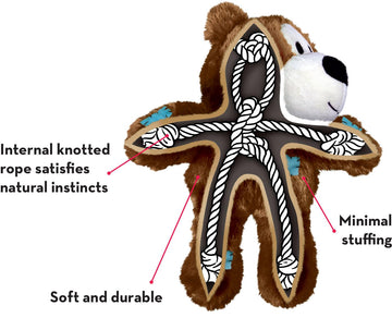 KONG Bamse "Wildknots" - Luksuspoter.dk