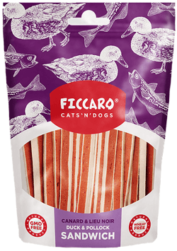 Ficcaro "And & fisk" Sandwich - Luksuspoter.dk