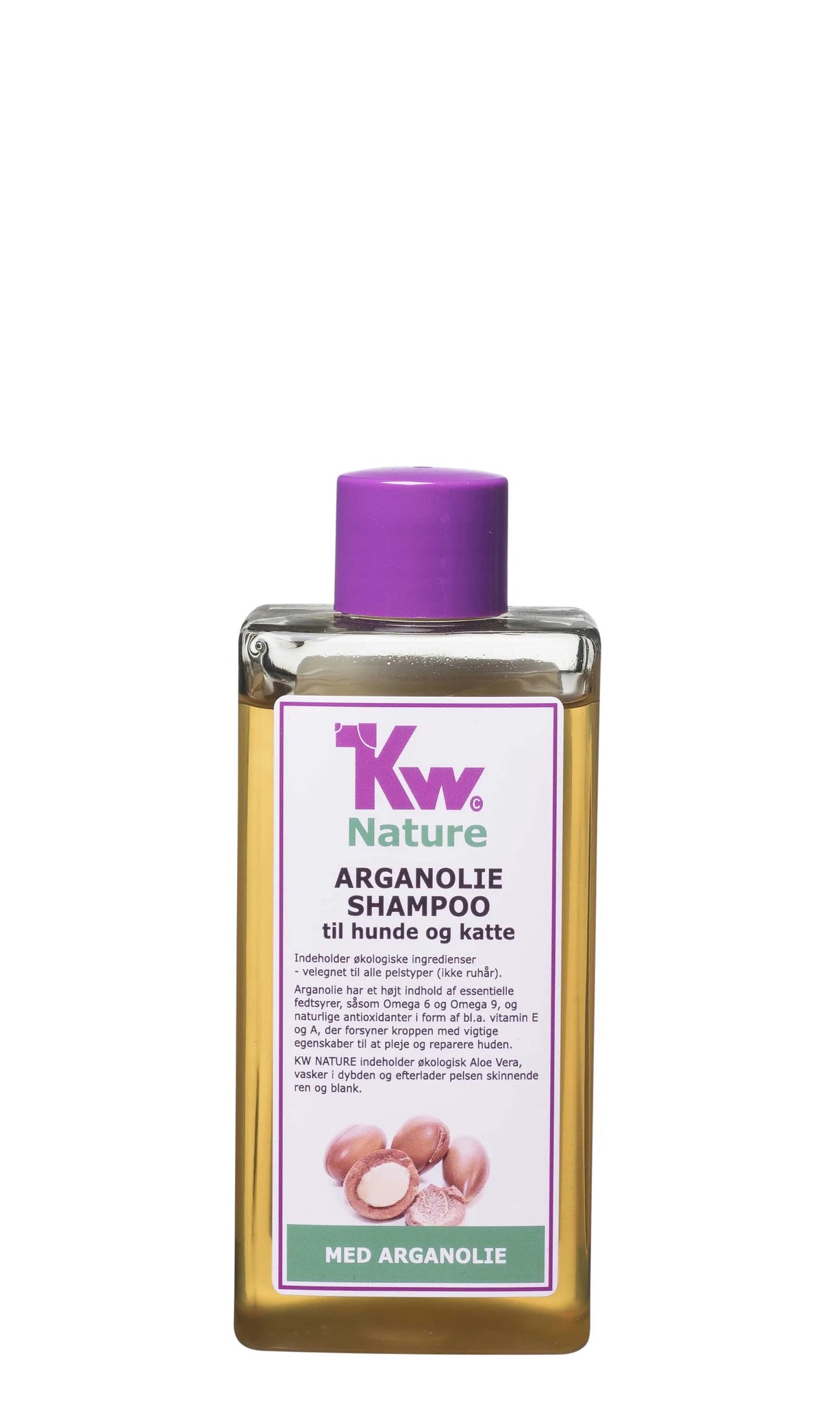 KW Nature Arganolie Shampoo, 200 ml - Luksuspoter.dk