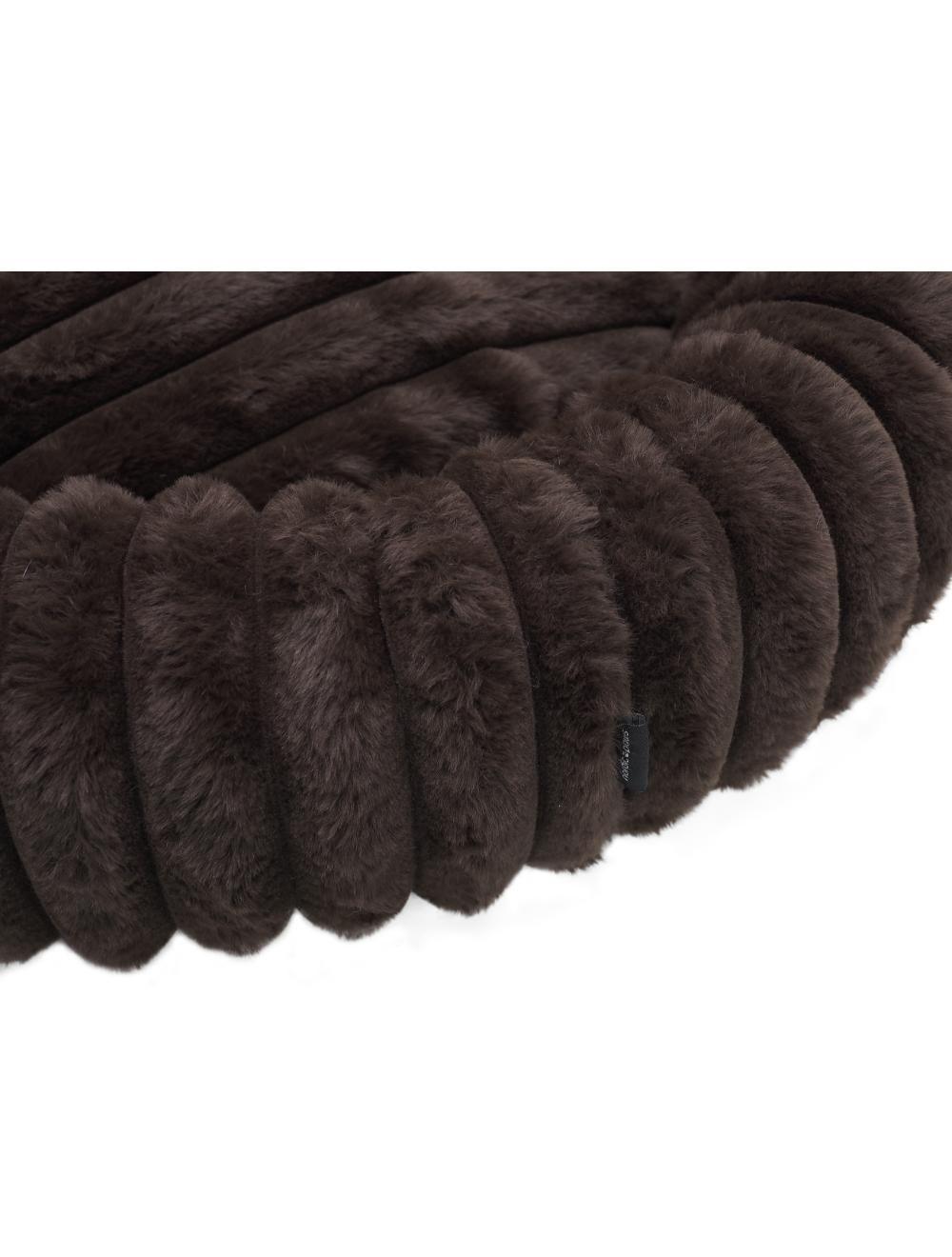 Nordic Paws Hundeseng "Ripple Comfort", Espresso - Luksuspoter.dk