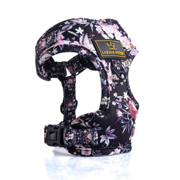 Luksuspoter hundesele "In The Garden" - Vores 2. Bestseller sele - Luksuspoter.dk