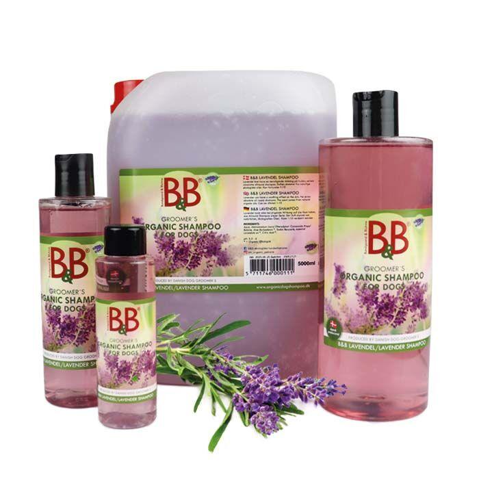 B&B Økologisk shampoo med Lavendel - Luksuspoter.dk