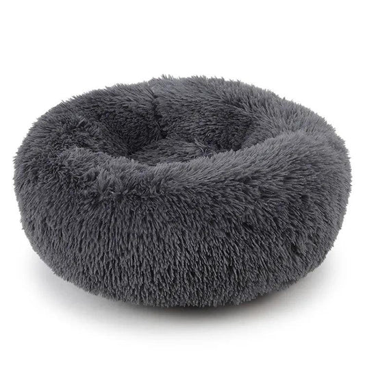 Luksuspoters donut hundekurv "Mørkegrå" - Luksuspoter.dk