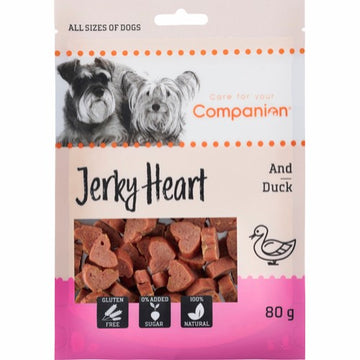 Companion "Duck Jerky Heart", 80 gram