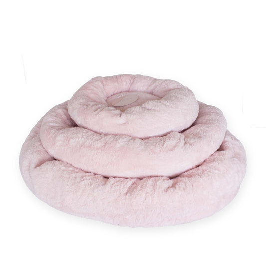 COZY Glitter donutkurv, Light pink