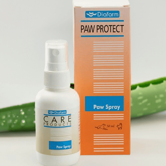 Diafarm Potespray med Aloe Vera – Beskyttelse til Hundens Poter 🐾🌿