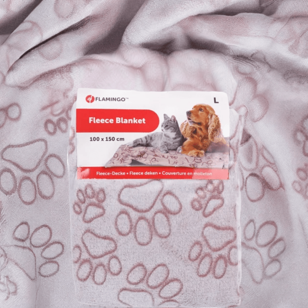 Flamingo Luksustæppe Old Rosa 🐶 Blødt Hundetæppe i Fleece