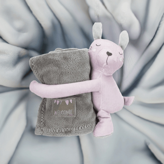 Trixie hvalpetæppe med bamse, 