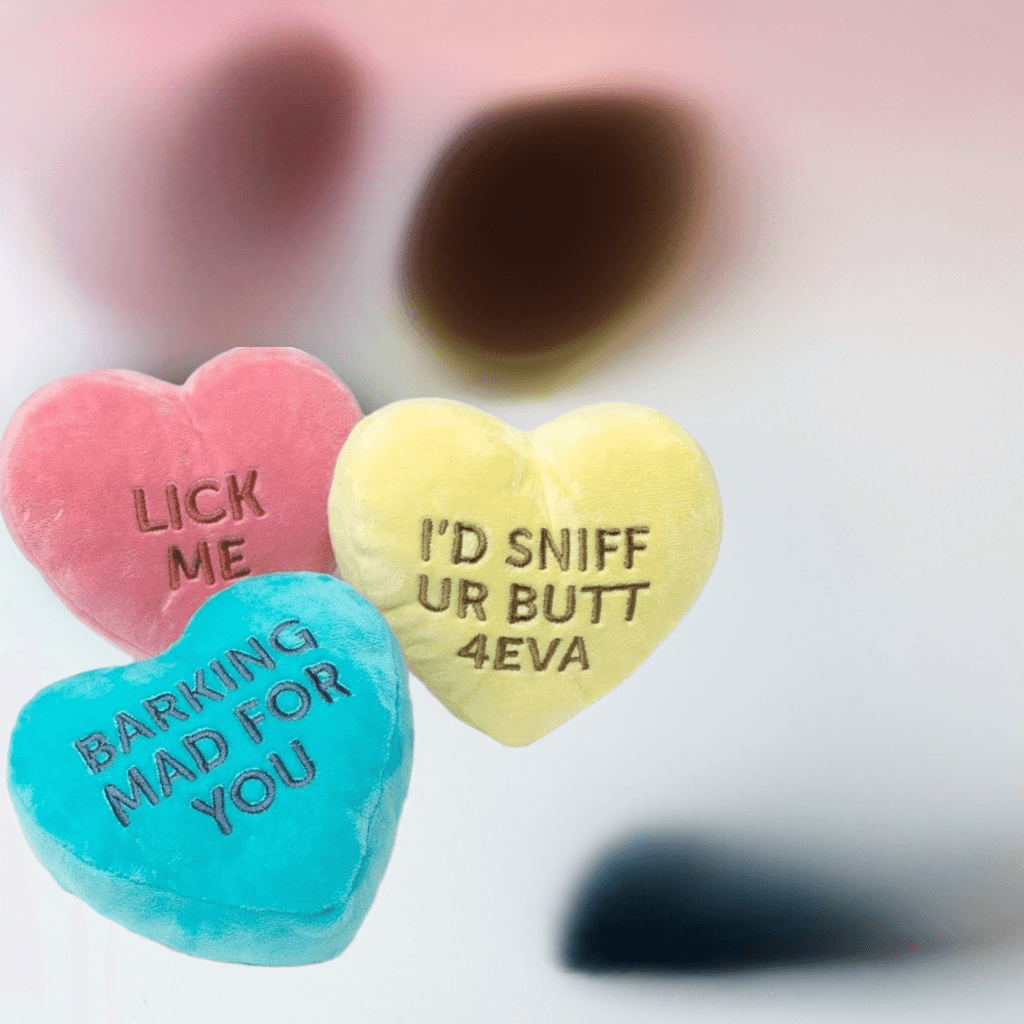Fuzzyard teddy bears "Candy Hearts" 3 pieces in each package