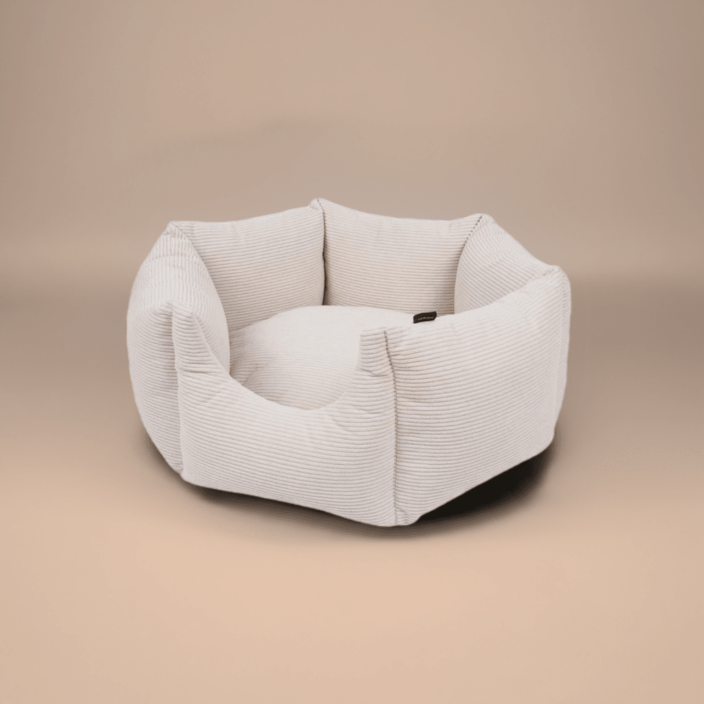 Nordic Paws Dog Bed "ComfyHex", Beige NEW