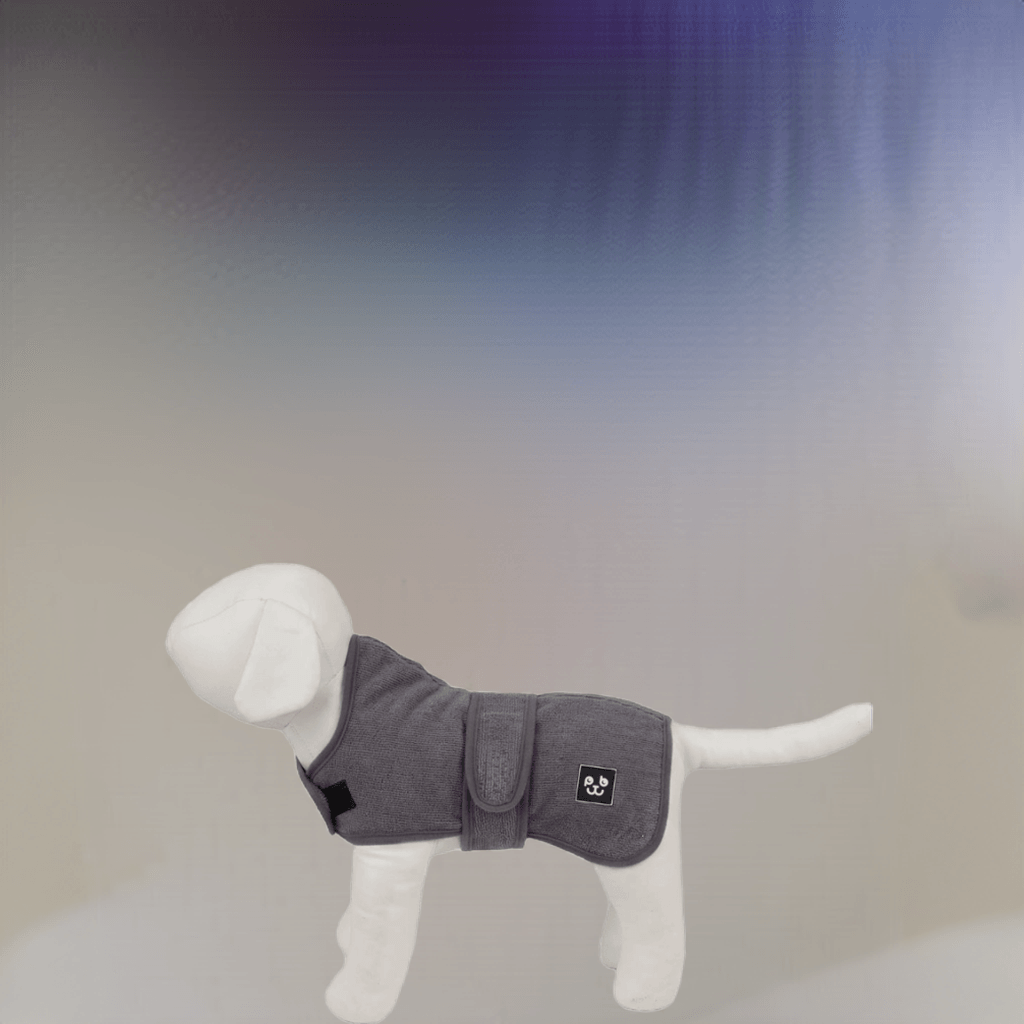 Peppy Buddies "Hunde Badekåbe" Grå