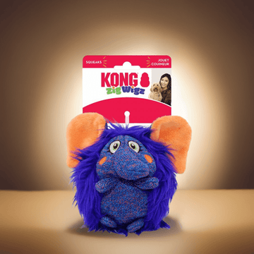 KONG Teddy Bear "Elephant Zigwigz Purple"