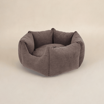 Nordic Paws Dog Bed "ComfyHex", Brown NEW