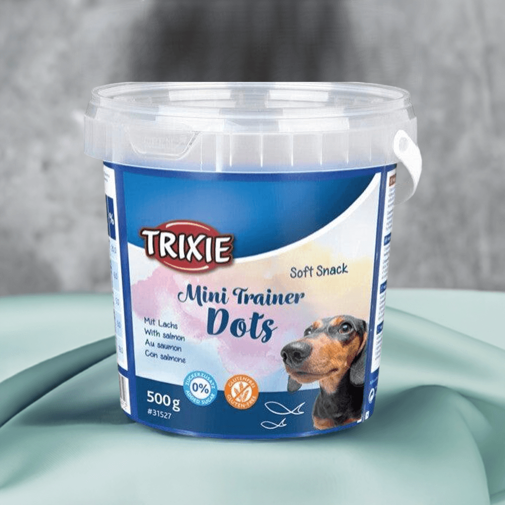 Trixie Mini trainer with salmon