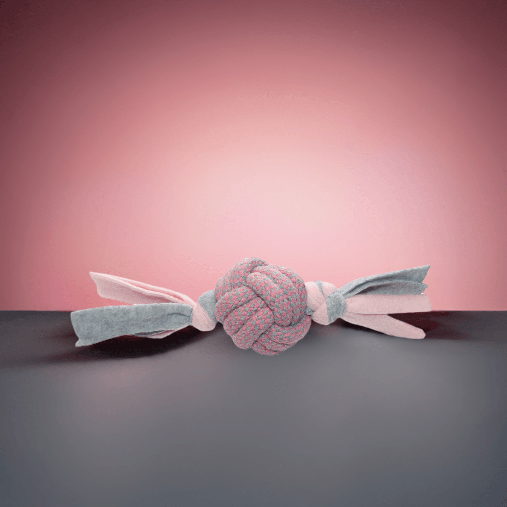 🐶 KW Rebbold til Hvalp – Sjovt og holdbart legetøj i to farver til både han og hun hunde