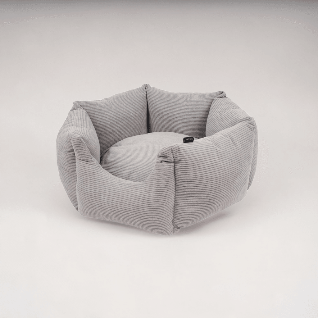 Nordic Paws Dog Bed "ComfyHex", Light Grey NEW