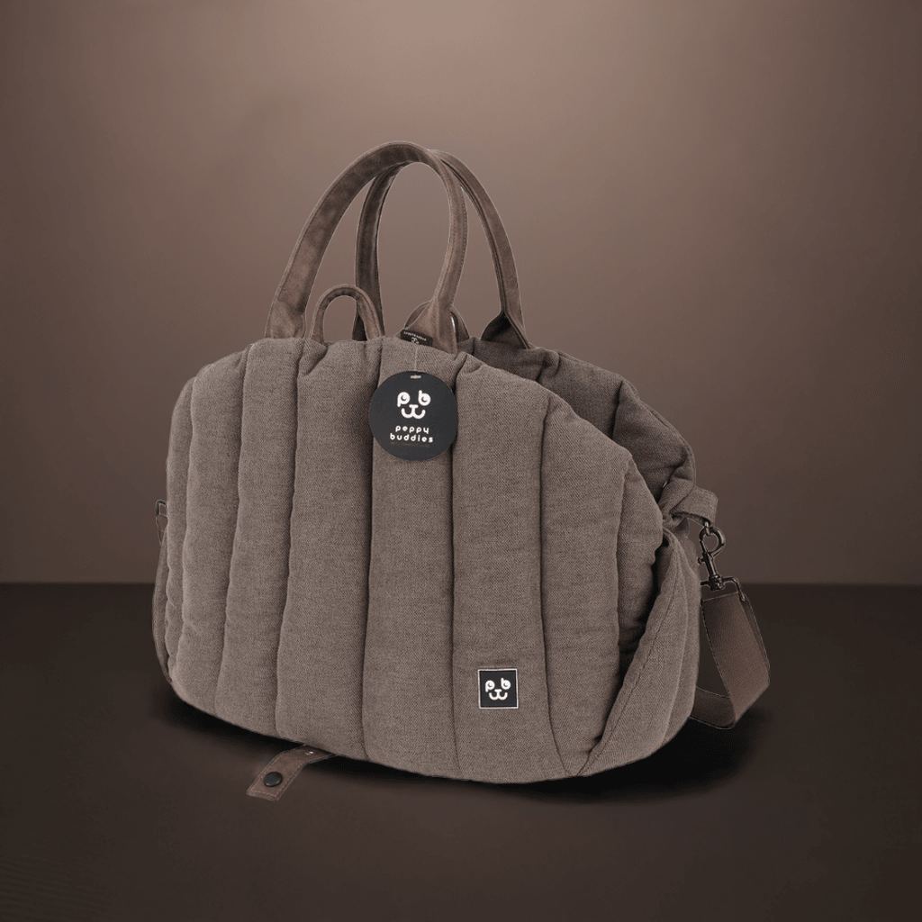 Nordic Paws "Mussel" Car Carrier Bag, Brown