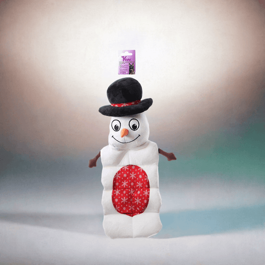 ⛄ KW Snemand – Sjov julebamse med piv til din hund 🎄🐾