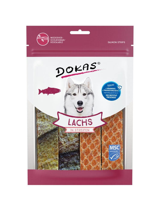 Dokas Laksestripes, 100 gram - NYHED