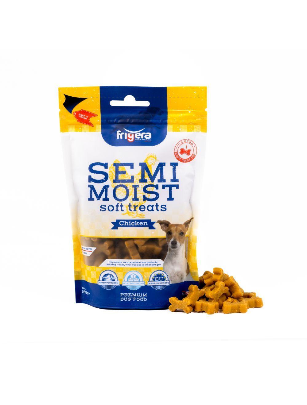 Frigera Semi-Moist Soft kylling, 165 gram, fremstillet i Europa - Luksuspoter.dk