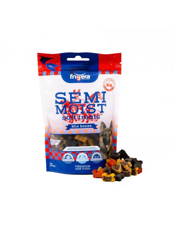 Frigera Semi-Moist soft mix bones, 165 gram, fremstillet i Europa - Luksuspoter.dk