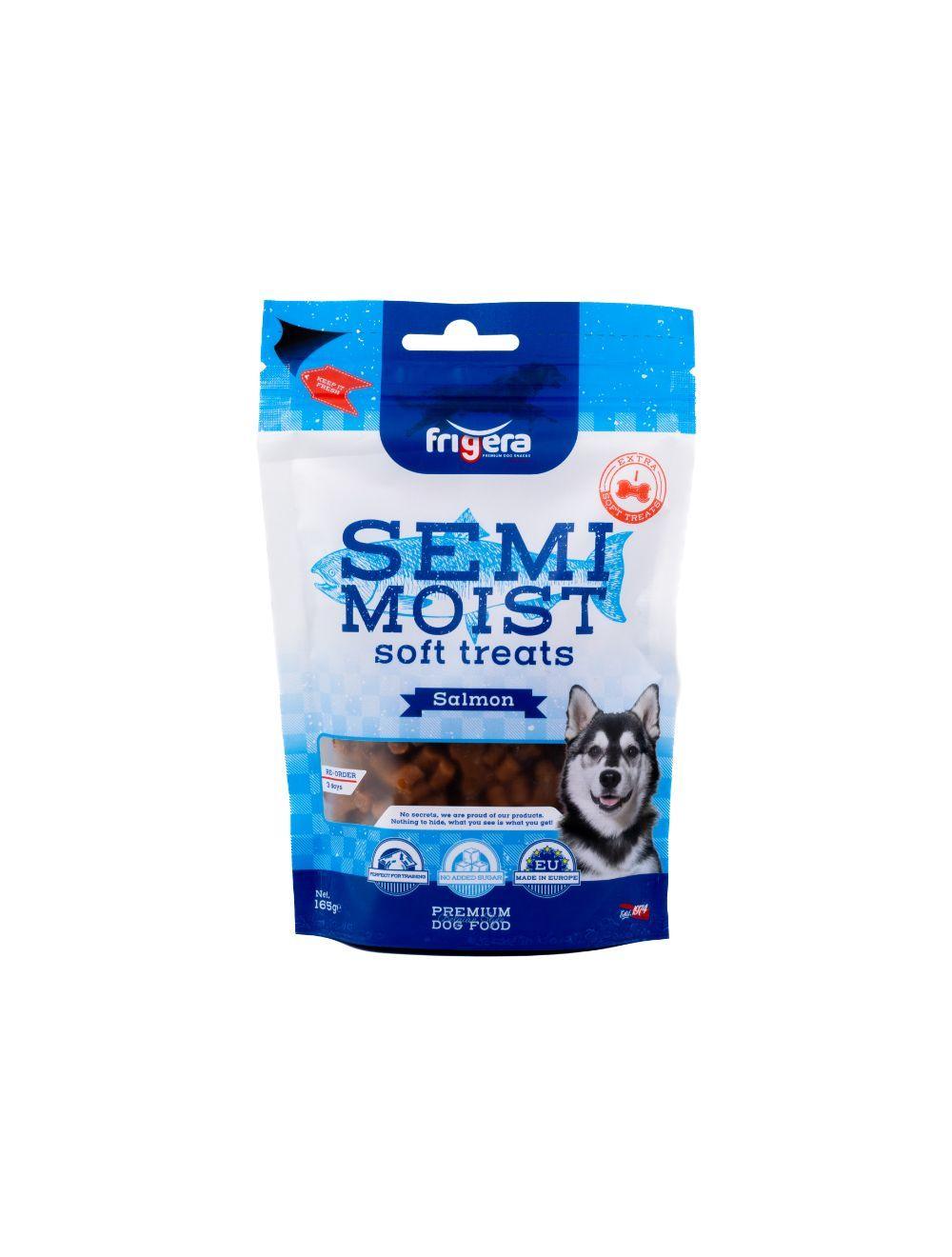 Frigera Semi-Moist soft laks, 165 gram, fremstillet i Europa - Luksuspoter.dk