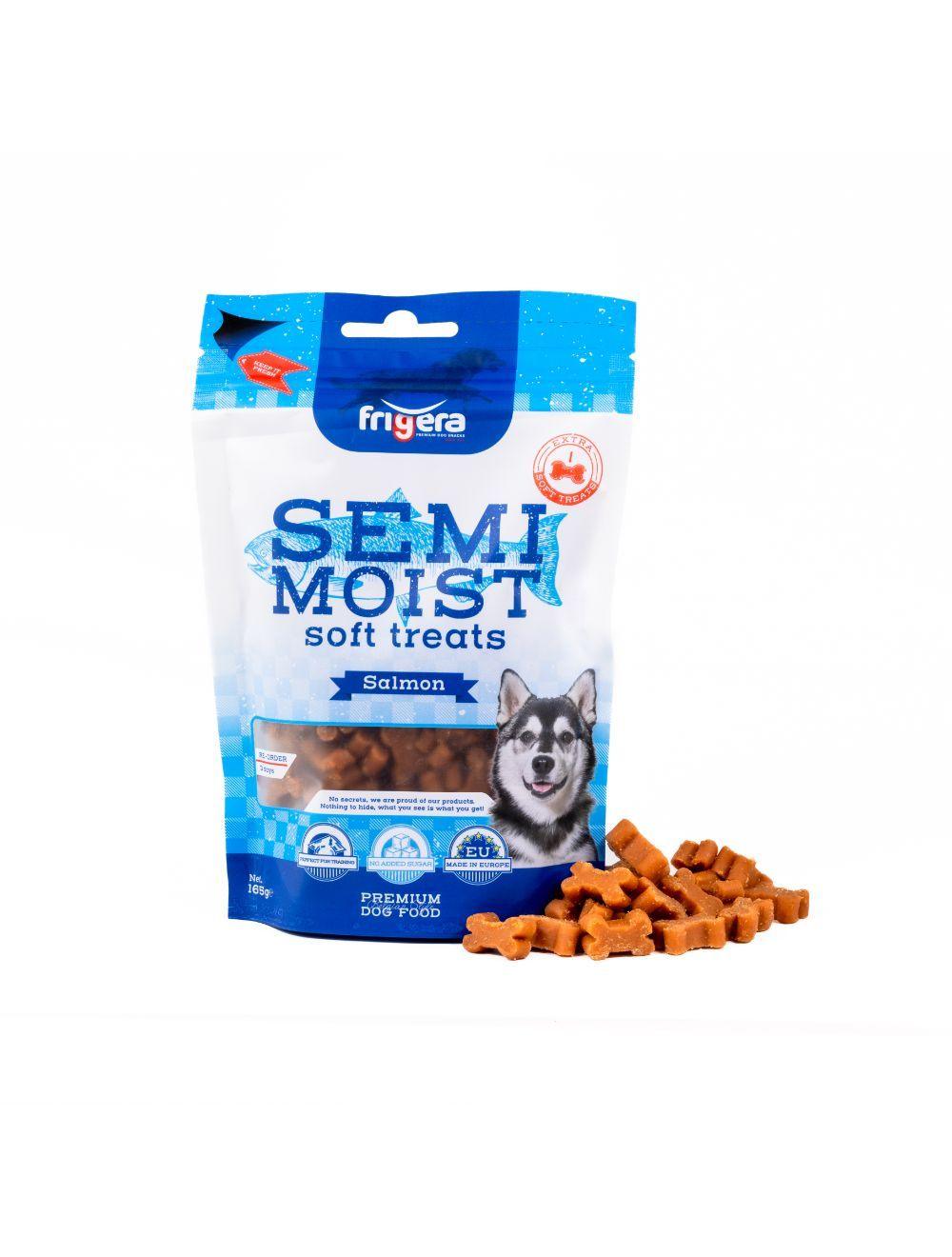 Frigera Semi-Moist soft laks, 165 gram, fremstillet i Europa - Luksuspoter.dk